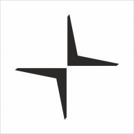 digitale Rettungskarte Aufkleber Polestar